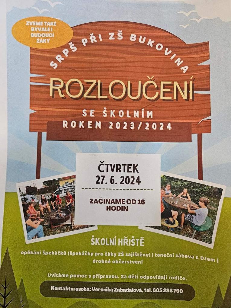 Rozloučení se školním rokem