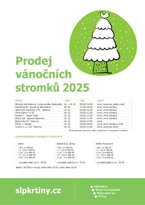 Prodej vánočních stromků